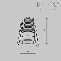 Technical Mini DL059-7W4K-BS Image #7