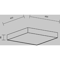 Technical Zon C032CL-45W3K-SQ-W Image #8