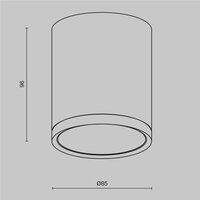 Technical Hoop C086CM-GX53-MRD-B Image #5