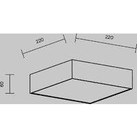 Technical Zon C032CL-24W3K-SQ-W Image #8