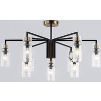 Ambrella LH56117/9 BK/BS/CL (черный/латунь/прозрачный) Image #1