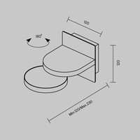 Maytoni Flap MOD354WL-L12B3K Image #6