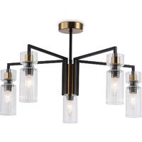 Ambrella LH56113/5 BK/BS/CL (черный/латунь/прозрачный) Image #1