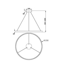 Maytoni Rim MOD058PL-L54BK Image #4