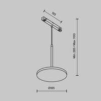 Technical Plato TR123-2-15W3K-B Image #6