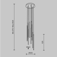 Maytoni Light stick MOD236PL-L54BS3K Image #6