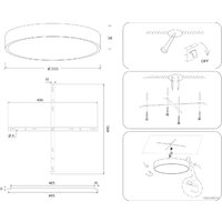 Ambrella light FV5534 BK (черный) Image #9