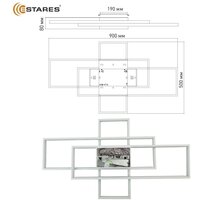 Estares Sven 120W 3S-APP-900x500x80-WHITE/WHITE-220-IP20 Image #8
