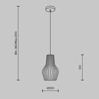 Maytoni Roots MOD191PL-01W Image #4