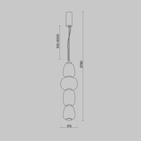 Maytoni Pattern MOD267PL-L32G3K Image #8