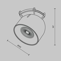 Technical Cup TR124B-12W3K-M-B Image #9