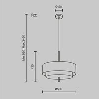Maytoni Bergamo MOD613PL-05GR Image #1