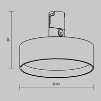 Technical Zon TR204-1-12W3K-BBS Image #8