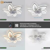 Estares Fan Flower 92W+18W R-APP-770x120-WHITE/WHITE-220-IP20 Image #5