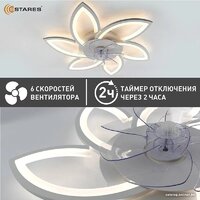 Estares Fan Flower 92W+18W R-APP-770x120-WHITE/WHITE-220-IP20 Image #4