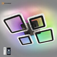 Estares Oval Ice RGB 75W 5S-APP-725х500х93-BLACK/CLEAR-220-IP20 Image #2