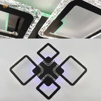 Estares Oval Ice RGB 75W 5S-APP-725х500х93-BLACK/CLEAR-220-IP20 Image #6