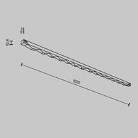 Technical Spiky TR175-1-24WTW-M-B Image #8