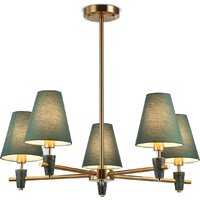 Ambrella LH75051/5 BS/GN (латунь/зеленый)
