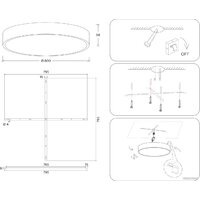 Ambrella light FV5541 BK (черный) Image #9
