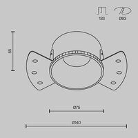 Technical Share DL051-01-GU10-RD-WB Image #6