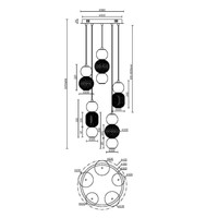 Maytoni Drop MOD273PL-L80G3K Image #6