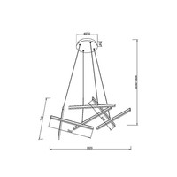 Maytoni Line MOD016PL-L80BK Image #4