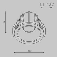 Technical Alfa LED DL043-01-10W3K-RD-W Image #9