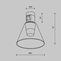 Technical Bianca TR147-1-3W3K-BS Image #7