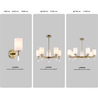 Ambrella LH56261/5 BS/FR (латунь/белый матовый) Image #6