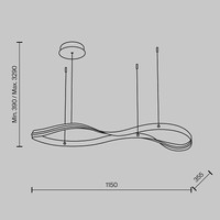 Maytoni Plons MOD283PL-L34BS3K Image #6