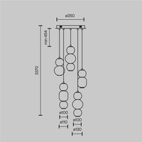 Maytoni Drop MOD273PL-L80CH3K Image #6