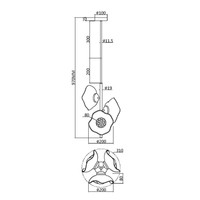 Maytoni Miracle MOD207PL-03BS Image #7