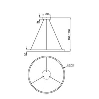 Maytoni Rim MOD058PL-L42BK Image #4