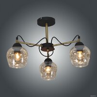 Элетех Мирра 131 НСБ 01-3x60-228 Е27 1005405271 (черный/золото) Image #4