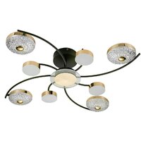 Escada 10208/8LED (черный/золото) Image #2