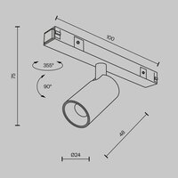 Technical Focus Led TR176-1-3WTW-M-B Image #9