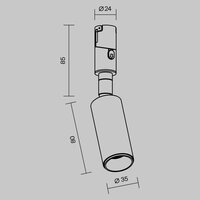 Technical Focus Led TR201-1-5W3K-M-B Image #9