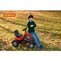 Полесье Каталка-трактор с педалями Turbo с полуприцепом [52681] Image #2