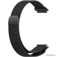 Rumi Milanese loop металлический для Huawei Band 7 (черный) Image #1