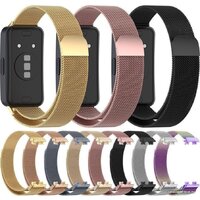 Rumi Milanese loop металлический для Huawei Band 8/9 (черный) Image #4