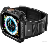 Spigen Rugged Armor Pro для Apple Watch Ultra (49 мм) (черный) Image #8