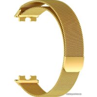 Rumi Milanese loop металлический для Huawei Band 8/9 (золотистый)