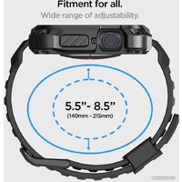 Spigen Tough Armor Pro для Apple Watch (45 мм) (черный) Image #8