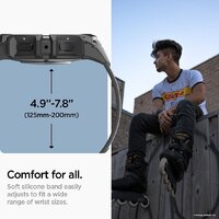 Spigen Rugged Armor Pro для Galaxy Watch6 (40 мм) (черный) Image #18