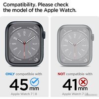 Spigen Tough Armor для Apple Watch (45 мм) ACS04183 (черный) Image #10