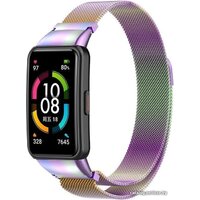 Rumi Milanese loop металлический для Huawei Band 6 / Honor Band 6 (хамелеон) Image #3