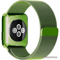 Rumi Milanese loop металлический для Apple Watch 38/40/41mm (зеленый)