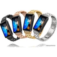 Rumi Heavy металлический для Huawei Band 8/9 (серебристый) Image #4