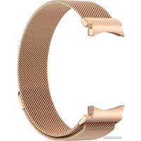 Rumi Milanese loop металлический для Samsung Galaxy Watch4/5/6 (20 мм, красное золото)